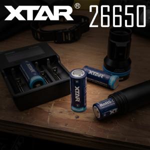 XTAR 正規代理店 26650 リチウムイオ...の詳細画像2