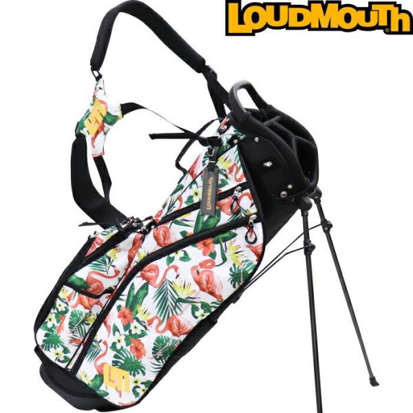 ★激安新品★ LOUDMOUTH ラウドマウス LM-CB0010 8.5型 スタンドキャディバッグ...