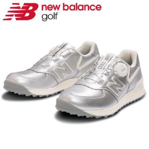 ★激安新品★ レディース ニューバランス 2022 WGBS574 シルバー 23.5cm ゴルフシューズ NEW BALANCE｜ksgolfshop