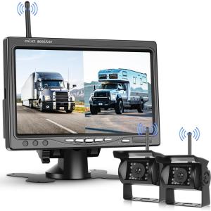 12V 24V ワイヤレス バックモニター セット 7インチ モニター+ 2.4 ghz
