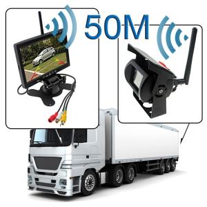 Bluetoothユニット バックカメラ付き 7インチ 液晶モニター搭載バックカメラセット 大型車対応 無線/有線