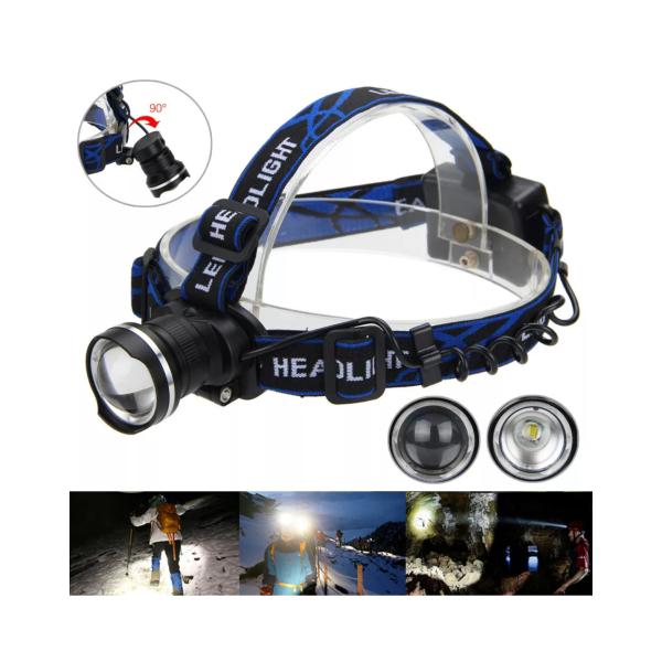 超強力 単３電池 対応 LED ヘッドライト CREE XM-L T6 2500lm