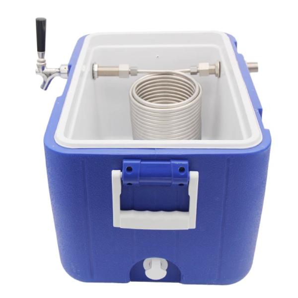 家飲み ビール 蛇口 ジョッキー クーラーボックス 自作 ドラフトビール  ビールサーバー自作 泡対...