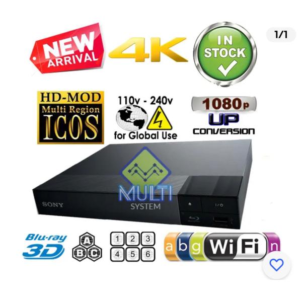 SONY ソニー BDP-S6700 リージョンフリー 3D 4K アップスケール 無線LAN Wi...