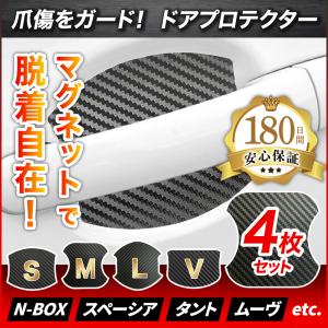 ドアハンドル プロテクター マグネット 磁石 磁力