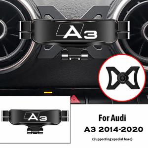 スマホホルダー 車 エアコン クリップ スタンド アウディ A3 S3 8V 2014-2020 アクセサリー 便利 内装｜ksi-st2