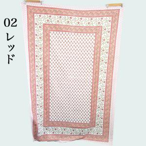 エスニック柄 インド綿100% 210cm×1...の詳細画像3
