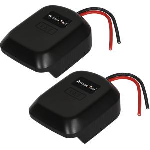 【A sushiさん専用】マキタ18V&14.4Vバッテリー用アダプター　12V マキタバッテリー用アダプター 14.4V 18V ヒューズ/スイッチ付