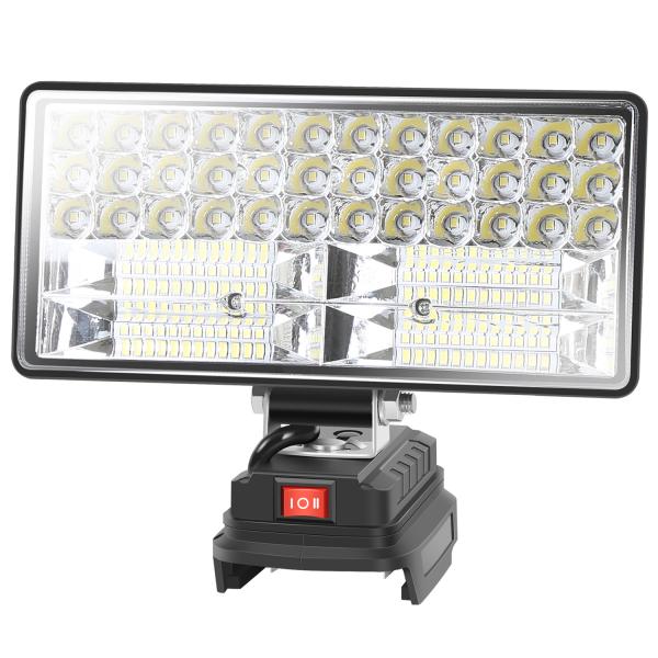 アルチザンツール 投光器 5700 LM 90W 作業灯 8インチ ワークライト マキタ18Vバッテ...