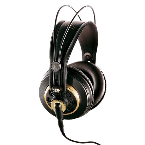 AKG 有線 セミオープン型ヘッドホン スタジオモニター K240S【国内正規品】 ブラック