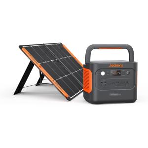 Jackery Solar Generator 1000 Plus ポータブル電源 100W ソーラーパネル SolarSaga100 1枚 2点セット｜ケーズライナー.com