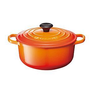 LECREUSET シグニチャー ココット・ロンド 22cm オレンジ