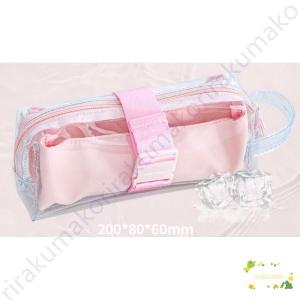 筆箱 小学生 女の子 ポーチ かわいい クリア...の詳細画像1