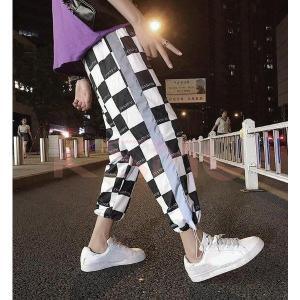 メンズ 演出服 カジュアルパンツ ダンスパンツ ダンスウェア ゆったり ボトムス チェック柄 練習着 原宿ファッション ヒップホップ ステージ衣装 Hhj Ksmcヤフーショップ 通販 Yahoo ショッピング