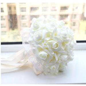 ウエディングブーケ ブートニア 安い 結婚式 ブーケ