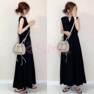 ノースリーブワンピース 黒 夏 ワンピース チュニック の商品一覧 ファッション 通販 Yahoo ショッピング