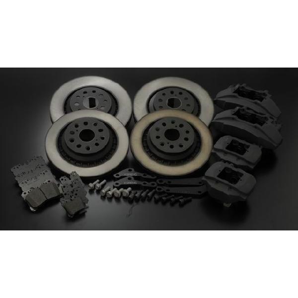 UZZ40ソアラ・レクサスSC430用レクサスLSキャリパーブレーキキット（スリット・ロゴ入り）