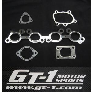 GT-1モータースポーツ製　エキマニ交換時に！タービンエキマニ周辺ガスケットフルSET　日産　シルビア　S15　SR20DET｜ksp-attain