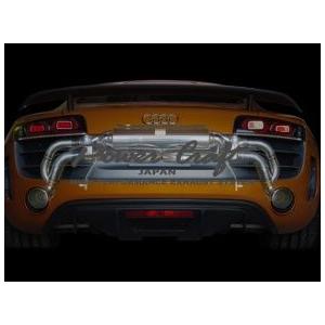Power Craft製アウディ R8 GT 5.2 V10 用マフラーエキゾーストバルブ付