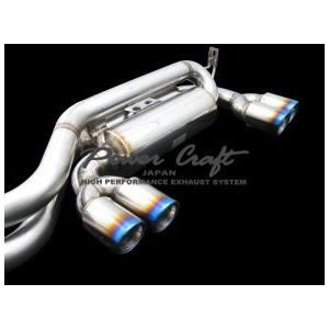 Power Craft製BMW E46 M3用マフラーエキゾーストマフラーシステム（SUS 