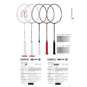 REDSON レッドソン ディンプルフレームバドミントンラケット シェイプ０１ RB-PLS01 高...