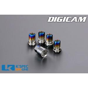 [入荷待ち]DIGICAM ペンタゴンチタンレーシングナット 4本セット 貫通タイプ 35mm_[5TNKS1--LL4]｜kspec