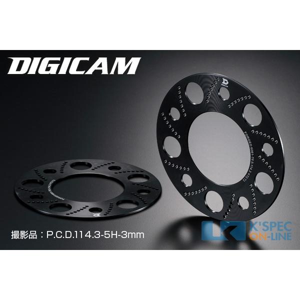 DIGICAM アジャストメントスペーサー ボルトディスペンドタイプ P.C.D.114.3-5H ...