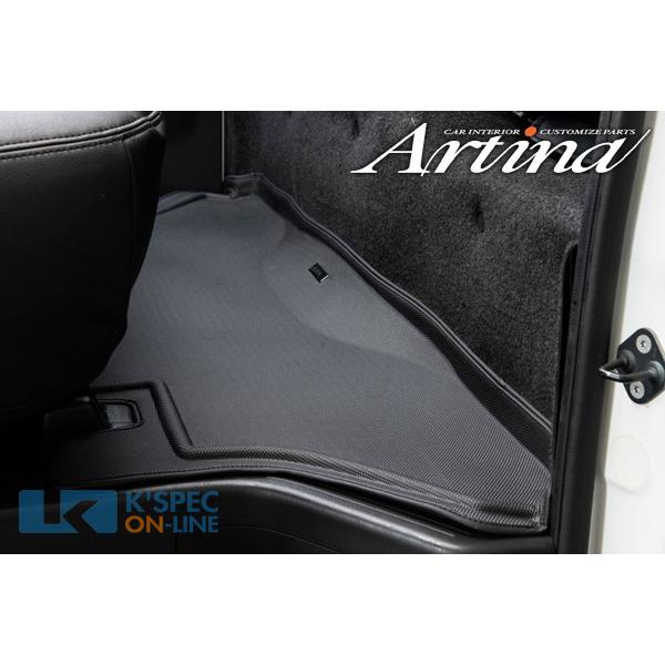 Artina 3Dフロアマット セカンド 200ハイエース標準 パワースライドドア 3P_[AR-F...