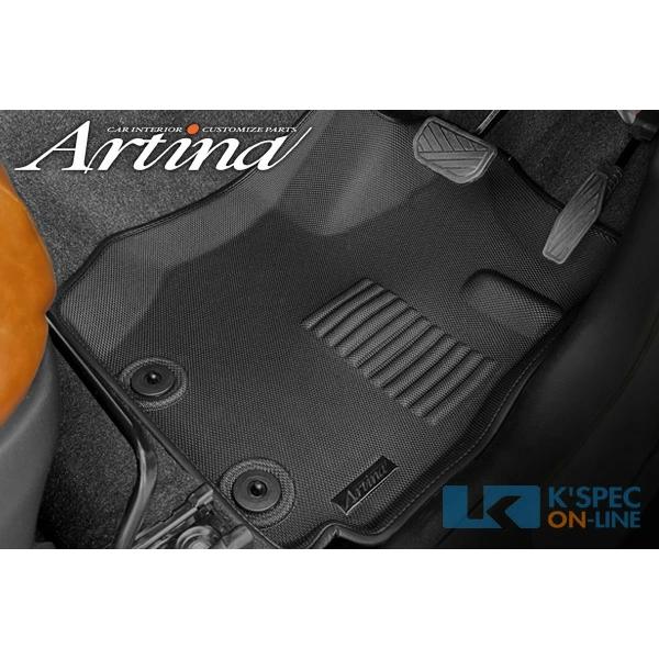 Artina 3Dフロアマット フロント+セカンド セット JB64/74ジムニー/シエラ(AT) ...