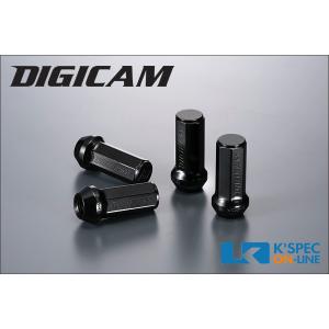 DIGICAM クロモリレーシングナット 4本セット 7角袋タイプ 50mm_[CN7F50]｜kspec