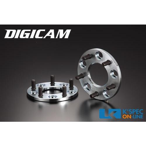 DIGICAM 鍛造ワイドトレッドスペーサー P.C.D.114.3-4H/5H-10mm(P1.2...