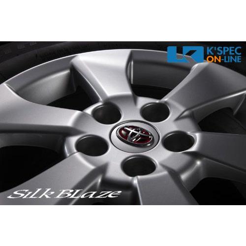 SilkBlaze トヨタヒートレッドエンブレムシートホイール用/ブラックベース_[HRW-T]