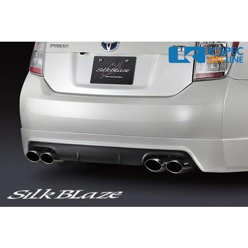 SilkBlaze 30系プリウス/ZVW30 プレミアムサウンドマフラー オーバルダブル_[MPS...