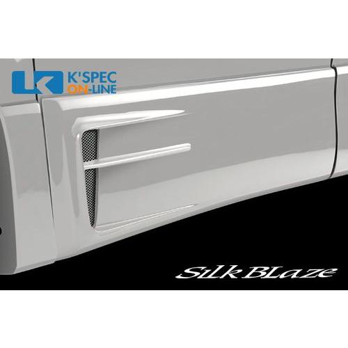 SilkBlaze プレミアムライン フロントドアダクトパネル【未塗装】20系アルファードS/ヴェル...