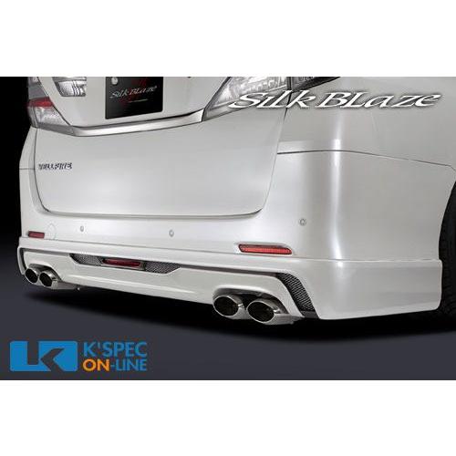 SilkBlaze プレミアムラインリアスポイラー Ver.2 バックフォグあり【純正色塗装】20系...