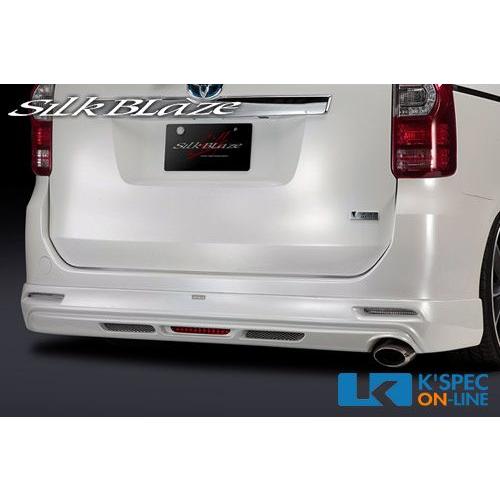 SilkBlaze リアアンダースポイラー バックフォグあり【未塗装】70系ノア/ヴォクシー Si/...