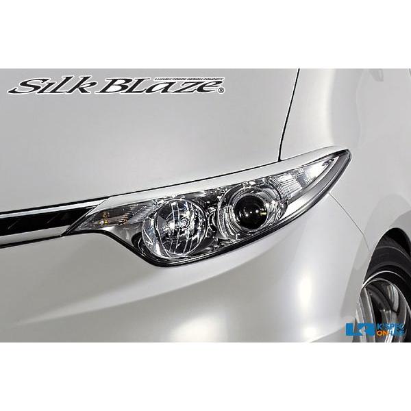 SilkBlaze アイライン【純正色塗装】50系エスティマ アエラス前期_[SB-A-ES50-E...
