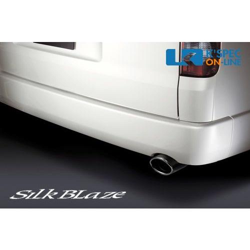 SilkBlaze マフラーカッター 200系ハイエース【ブラック/オーバル】_[SB-CUT-02...