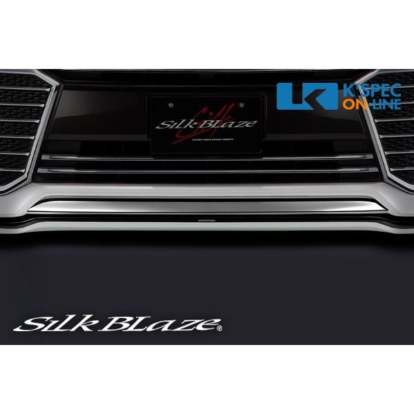 SilkBlaze 【30系ヴェルファイア 前期】フロントバンパークロームカバー_[SB-FBCC-...