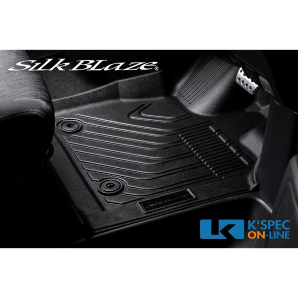 SilkBlaze 3Dフロアマット【20系アルファード/ヴェルファイア 後期】フロント用_[SB-...