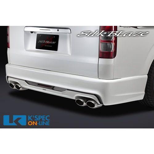 SilkBlaze リアバンパーVer.2 バックフォグなし【純正色塗装】200系ハイエース 標準 ...