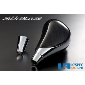 SilkBlaze 200系ハイエース 超同色クロームメッキシフトノブ 黒木目_[SK-008]｜kspec