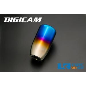 DIGICAM デジキャン チタンシフトノブ Type-B 汎用 ニッサン ホンダ