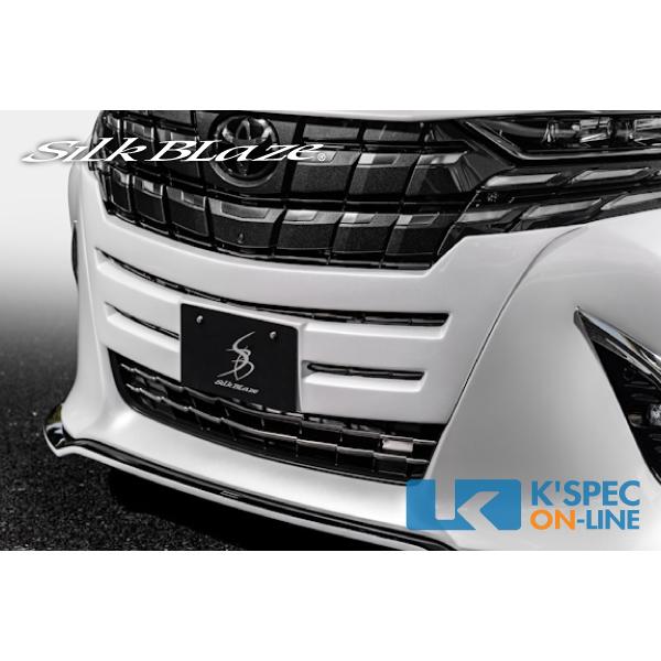 トヨタ【40系アルファード】SilkBlaze フロントグリルカバー【未塗装】_[TSR40AL-G...