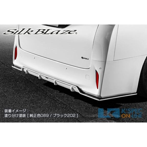 トヨタ【40系アルファード】SilkBlaze リアフラップスポイラー【塗分け塗装】_[TSR40A...