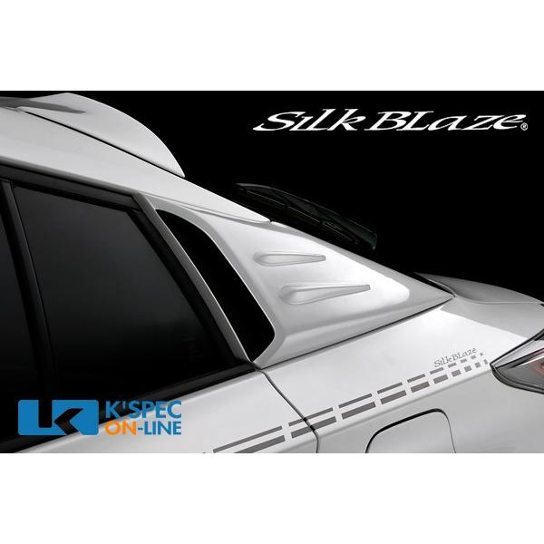 SilkBlaze トヨタ【50系プリウス】クォーターダクトパネル[未塗装]_[TSR50PR-QD...