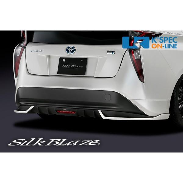 SilkBlaze トヨタ【50系プリウス 標準グレード】リアスポイラー [バックフォグなし][塗分...