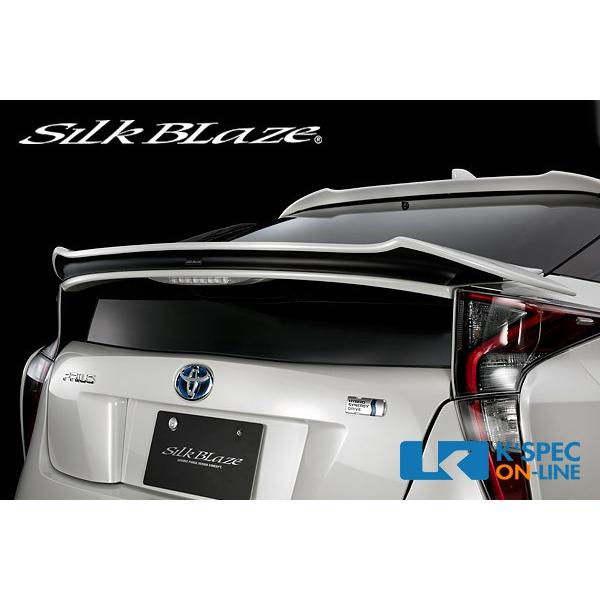 SilkBlaze トヨタ【50系プリウス】リアウイング [塗分け塗装]_[TSR50PR-RW-2...