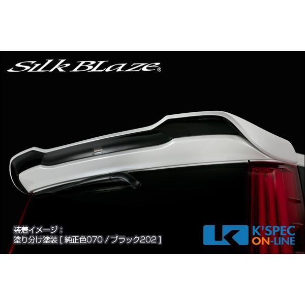 SilkBlaze トヨタ【80系ヴォクシーG's】リアウイング【塗分塗装】_[TSR80VG-RW...