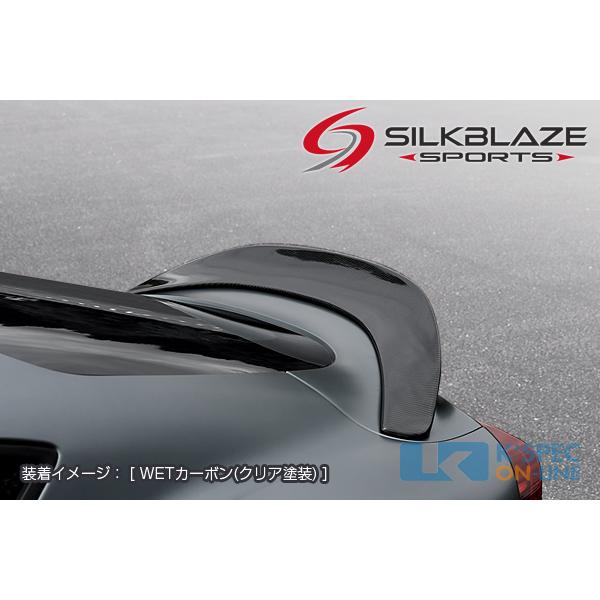 トヨタ【GRスープラ】SilkBlaze Sports リアウイング V3【WETカーボン】_[TS...